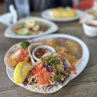 Calamari Taco Plate