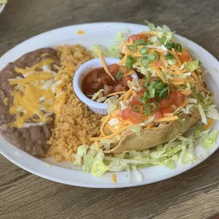 Chicken Taco Plate