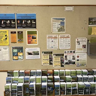 Inside the Visitor Center of Coyote Hills