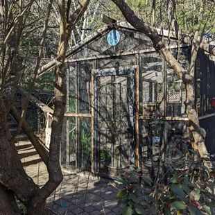 Nectar Garden has a butterfly aviary.