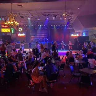 Coyote Joe's Dance Floor and Drink Tables