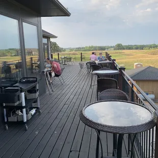 the view from the deck