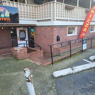 The outside before you go in
