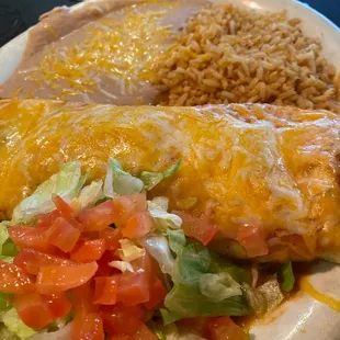 Chicken burrito
