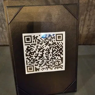 Menu qr code