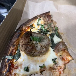 Meatball Pizza