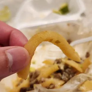 Soggy and oily fries. Lack flavor.