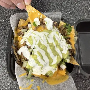 Carne Asada Nachos