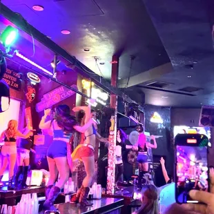 All this bar&apos;s fun activities throughout the night are truly amazing.