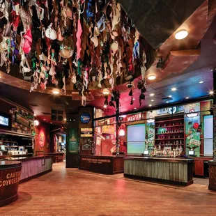 the interior of the restaurant