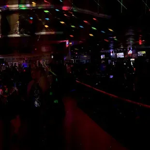 a crowd of people playing video games