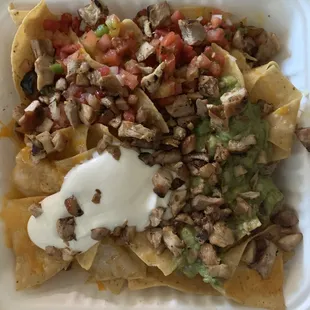 Ordered the Nachos togo. These were delicious!