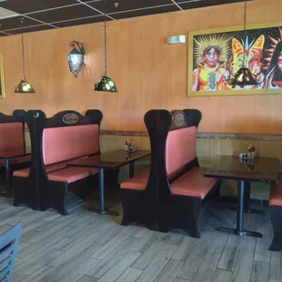 Spacious dining area!