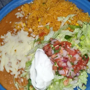 Accompanied sides for fajitas