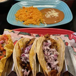 They tried to make me street tacos