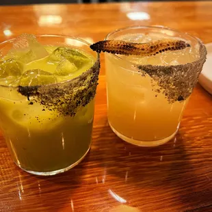 Avocado and Sweet Corn margaritas