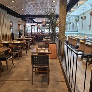 View of inside towards Walnut St