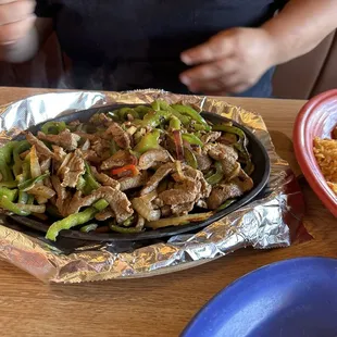 Steak Fajitas
