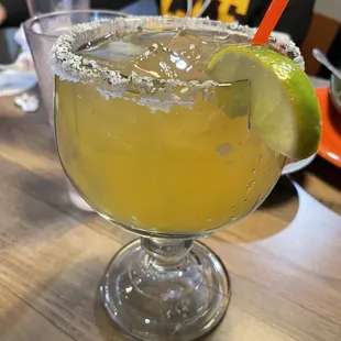 Ginormous margarita!