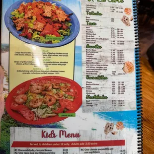 salad menu