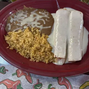 Seafood Enchiladas