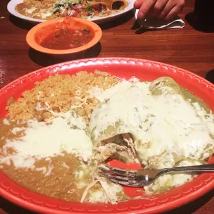 Enchiladas Verdes