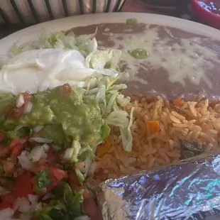 My Enchilada platter!