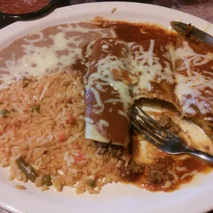 Beef Enchiladas!