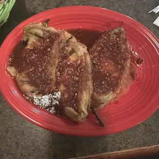 3 Chile Relleno a La Carte