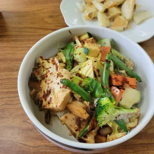 Tofu donburi