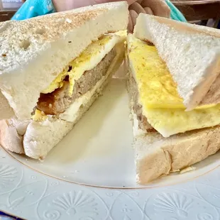 Sausage and Egg Sandwich