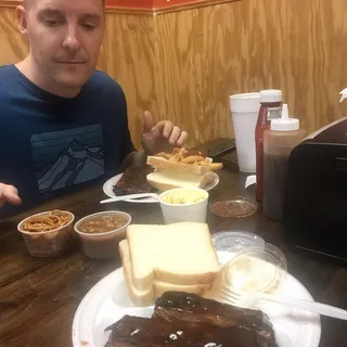 Bone Rib Dinner Plate