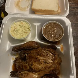 Cornish Hen Dinner Plate