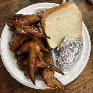 5 Pieces Wing Dinner Plate