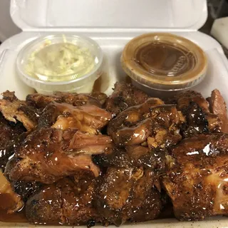 Rib Tips Dinner Plate