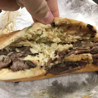 BBQ Sliced Pork Sandwich