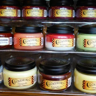 Highly scented candles made in Frankfort, Ky