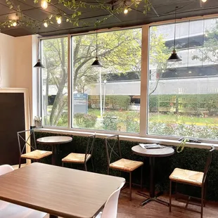 interior, sushi and sashimi