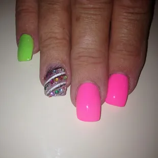 Best nails ever by Kim!