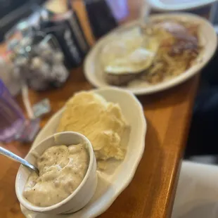 Biscuit &amp; Gravy Ribeye Breakfast