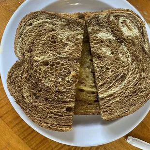Rye toast
