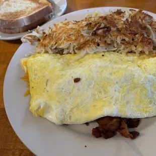 Bacon, Egg &amp; Cheese omelet