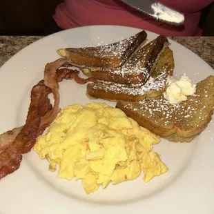 French toast platter