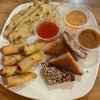 Cozy Thai Appetizer Sampler