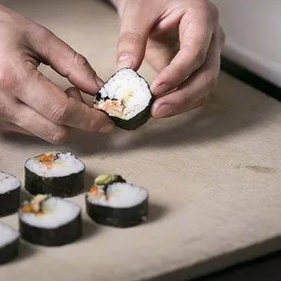 Sushi making class in Fort Worth