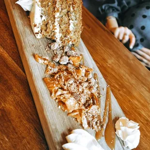 Their serving in slice