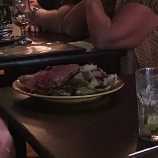 Corned beef and cabbage