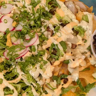 Cajun Chicken Nachos