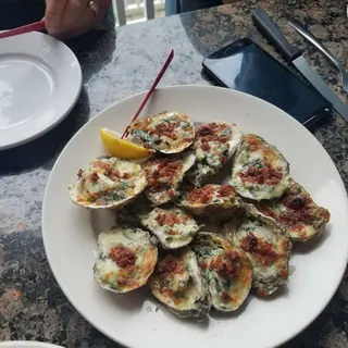 Oysters Rockefeller