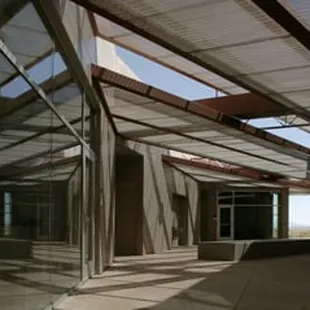 The building was designed by world famous architect Antoine Predock